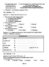 Đề thi học sinh giỏi môn Tiếng Anh Lớp 11 - Năm học 2014-2015 - Sở GD & ĐT Vĩnh Phúc